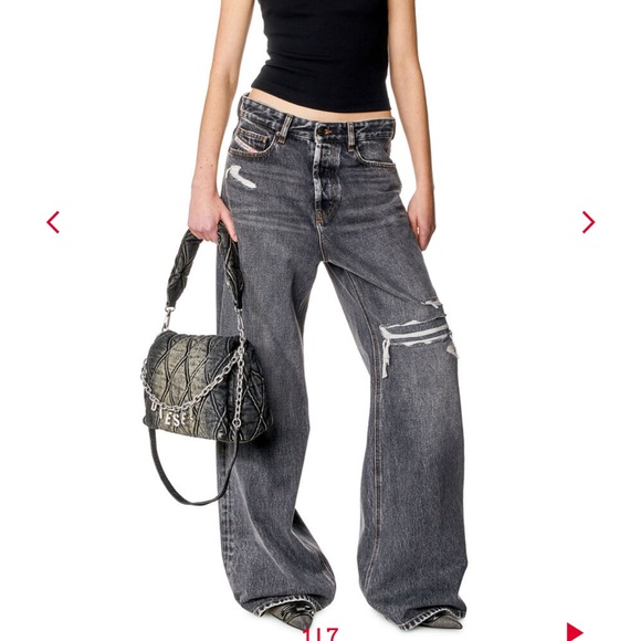 Diesel distressed pants - Picture 2 of 14